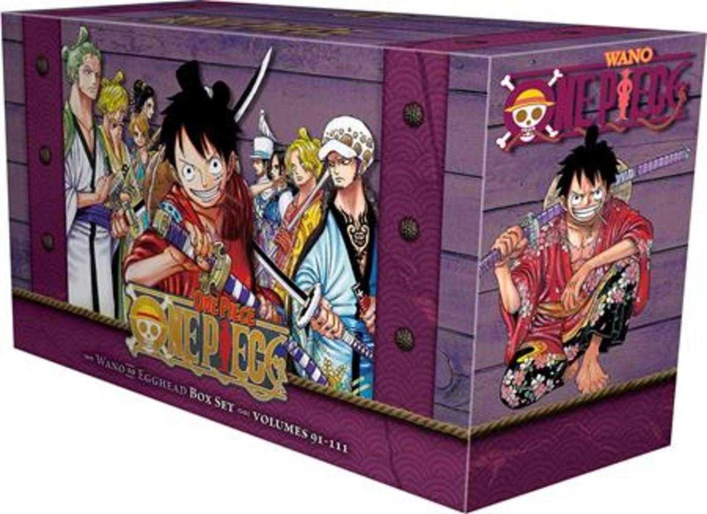 Pre-Order One Piece Box Set 05 Wano To Egghead Manga Presale Pre-Order One Piece Box Set 05 Wano To Egghead Manga Presale