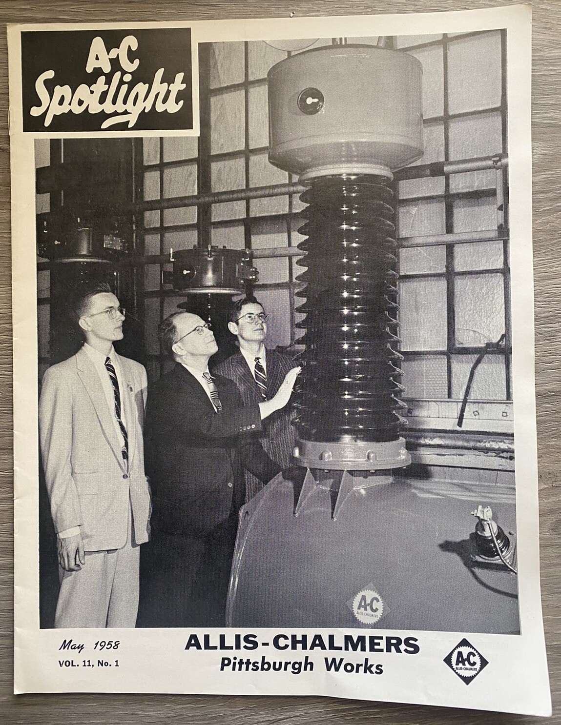 AC Spotlight Vintage 1950s May magazine Allis-Chalmers Pittsburgh Works PA