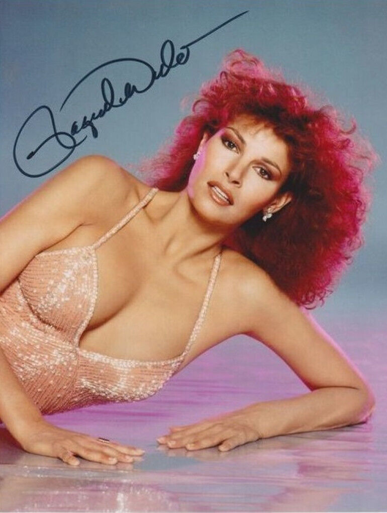 Raquel Welch signed 8.5x11 Signed Photo Reprint