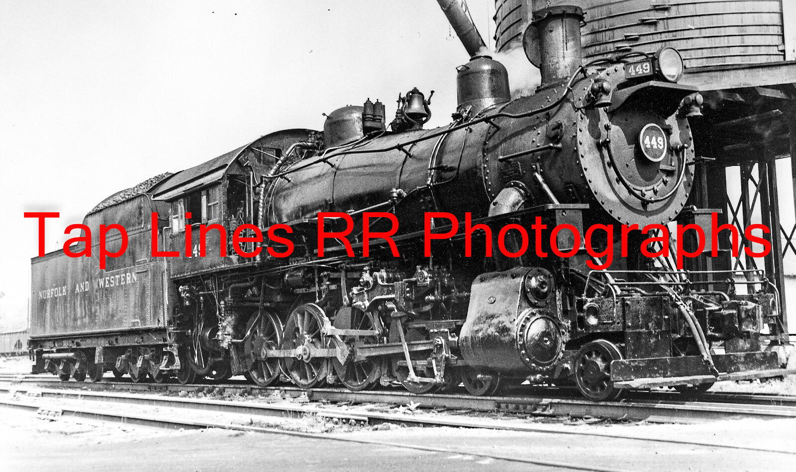 Norfolk & Western #449 Christianburg VA 9 2/1957 New 5x8 Photo Norfolk & Western #449 Christianburg VA 9 2/1957 New 5x8 Photo