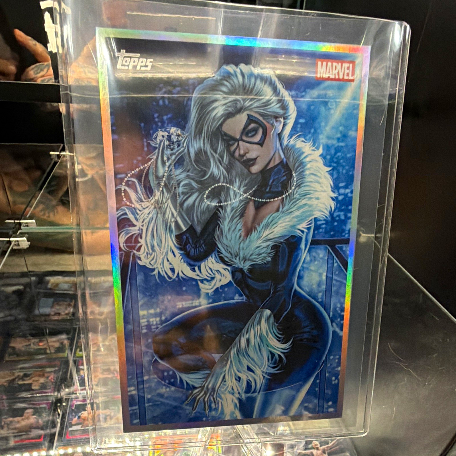 Topps 2026 Marvel Vault Vault Originals Black Cat VO-01 Ariel Diaz Art Card