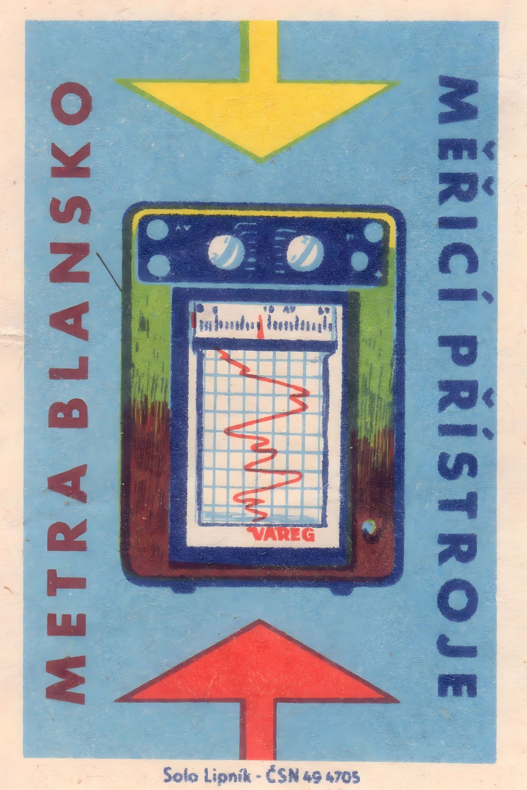 Metra Blansko Vintage Equipment Poster - Retro Decor 🤯💯 24x36” - Rare