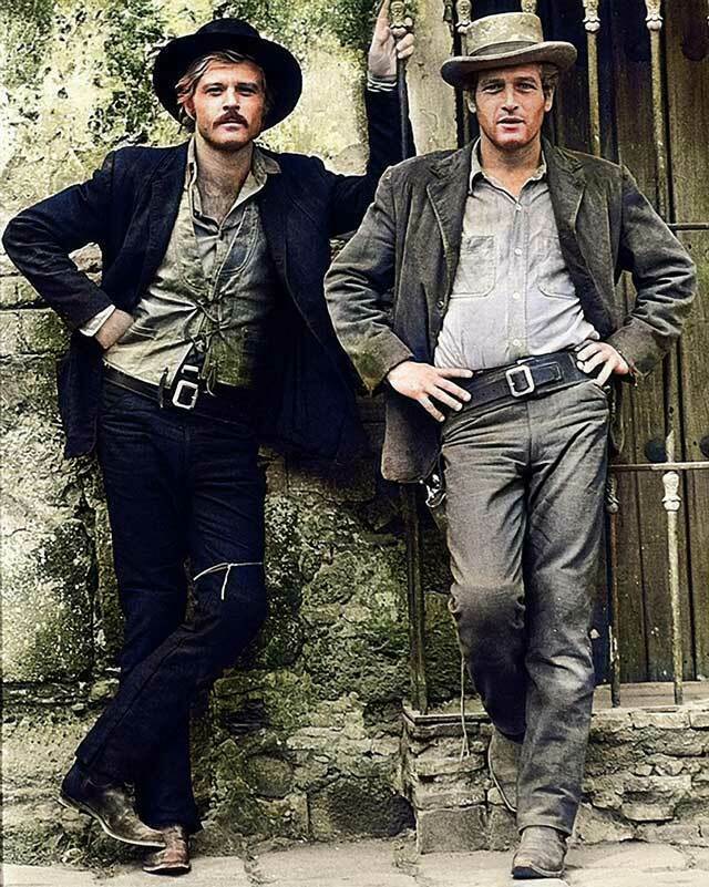 Butch Cassidy and The Sundance Kid Robert Redford Paul Newman 8x10 Glossy Photo