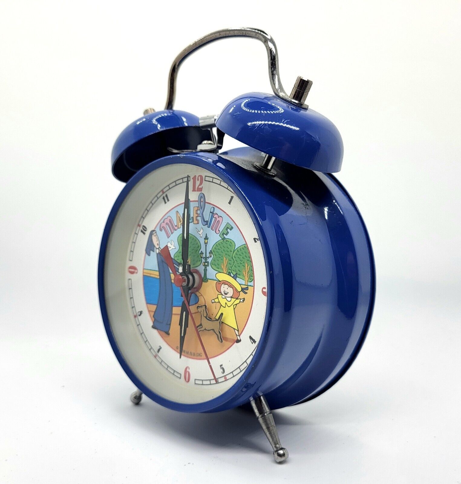 Vintage Madeline Wind-Up Alarm Double Bell Clock