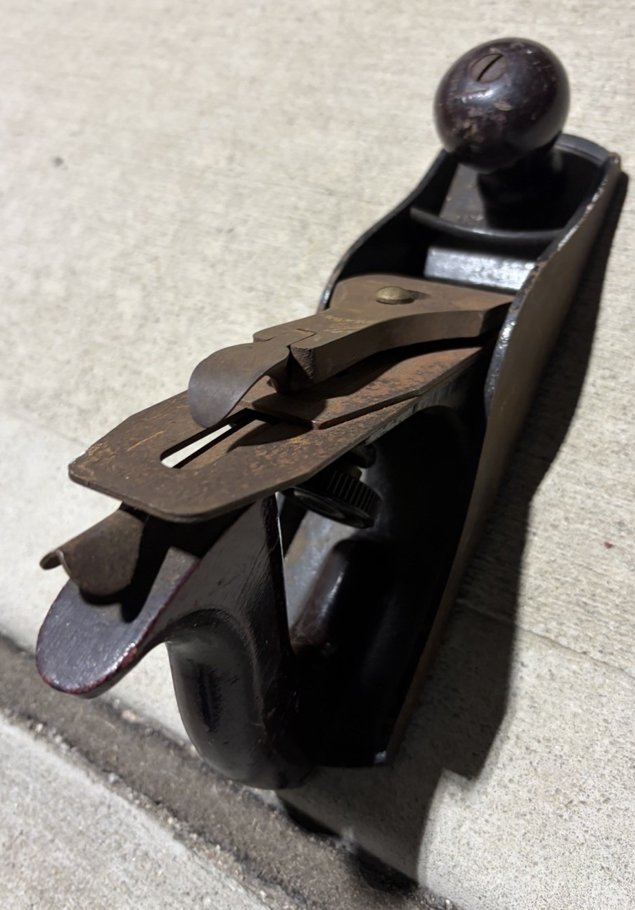 RARE ANTIQUE STANLEY NO 1 SMOOTH PLANE UNRESTORED ORIGINAL WOOD USA RARE ANTIQUE STANLEY NO 1 SMOOTH PLANE UNRESTORED ORIGINAL WOOD USA