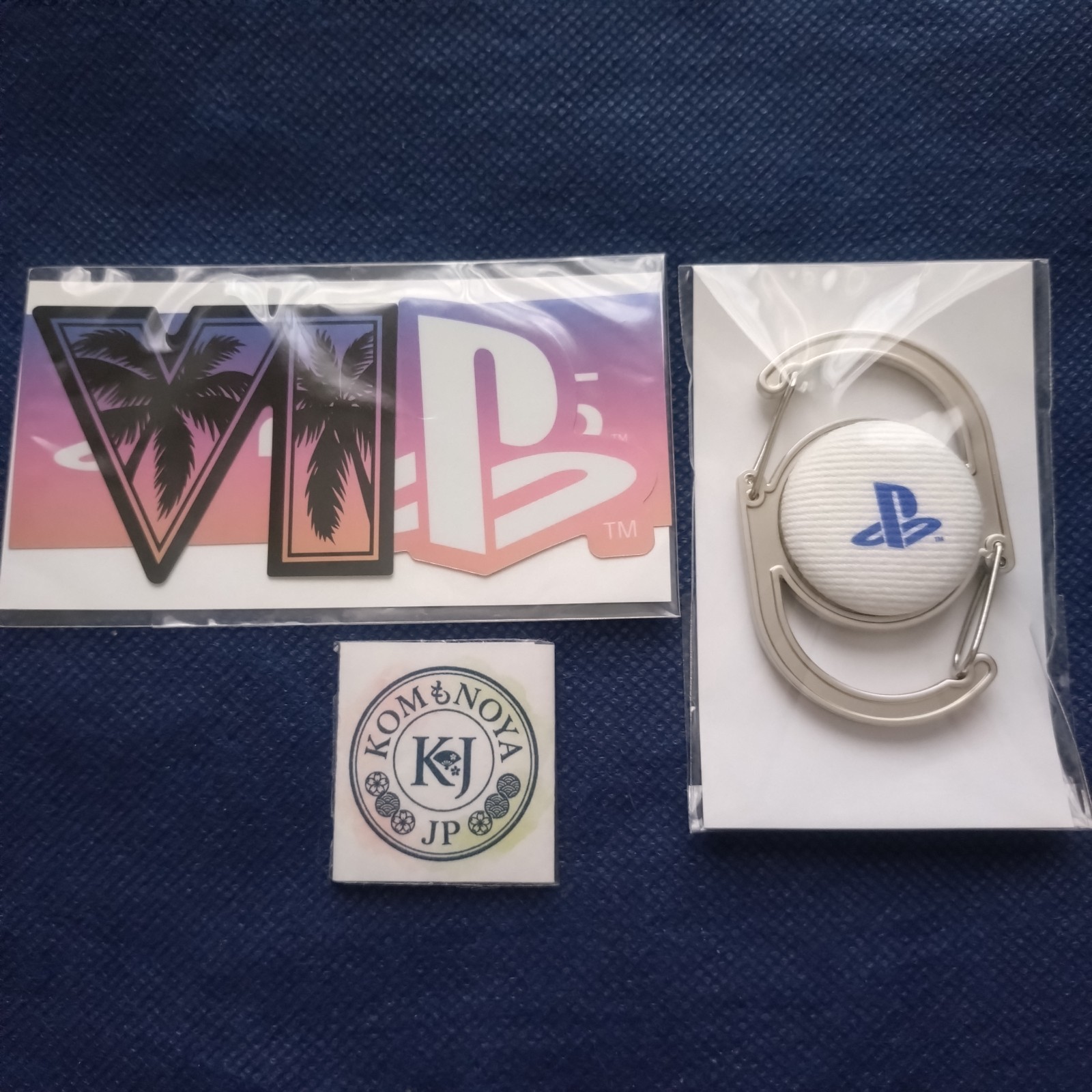 GTA 6 VI PlayStation TGS 2026 Limited Sticker Carabiner Set PS5 Japan Promo