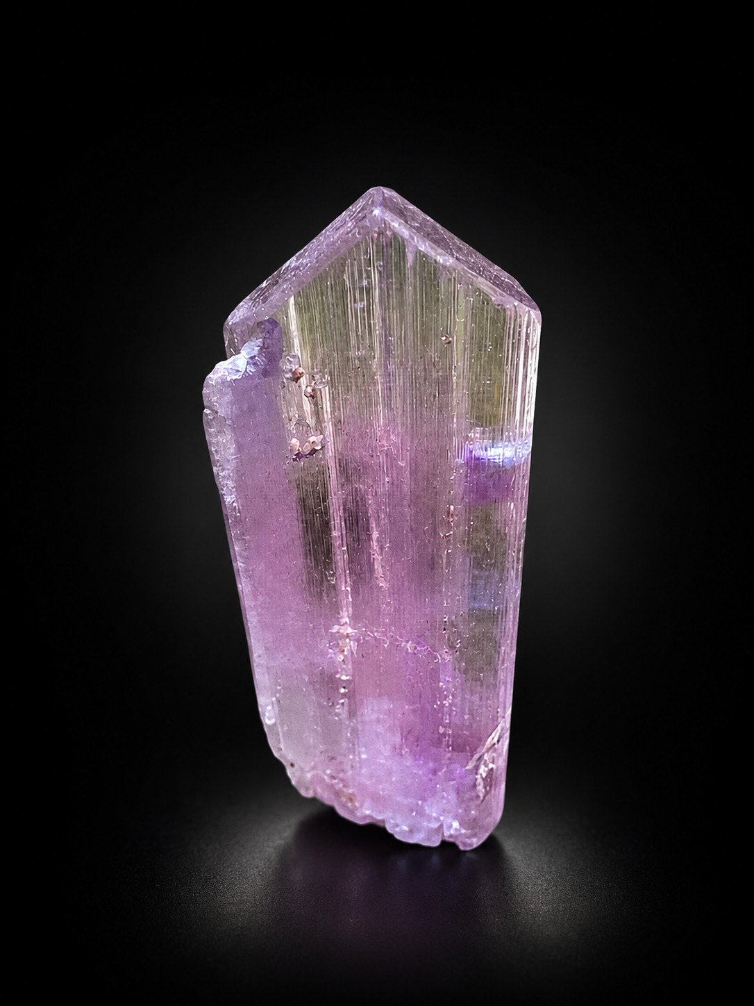55GM | Natural V-Shape Purple Kunzite Crystal Specimen | Kunar, Afghanistan 55GM | Natural V-Shape Purple Kunzite Crystal Specimen | Kunar, Afghanistan