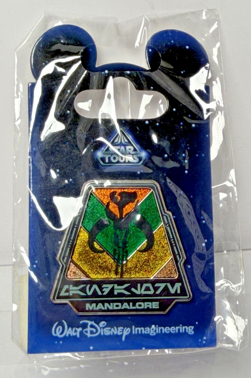 WDI Star Wars Tours MANDALORE Pin LE 200 Disney Imagineering Mystery New Sealed WDI Star Wars Tours MANDALORE Pin LE 200 Disney Imagineering Mystery New Sealed