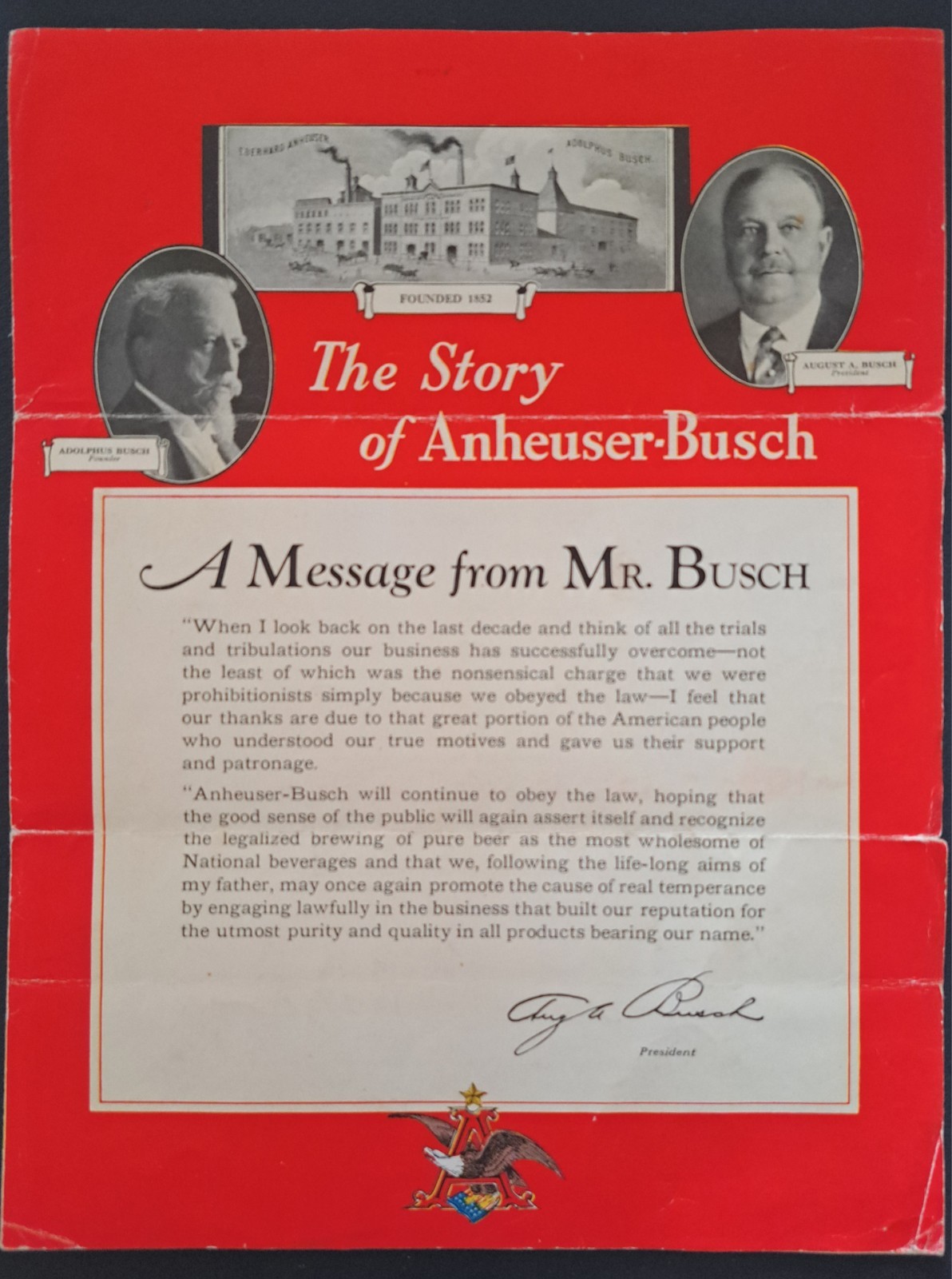 Anheuser-Busch History: 100+ Vintage Postcards 1905-1914 Sent to Busch Estates