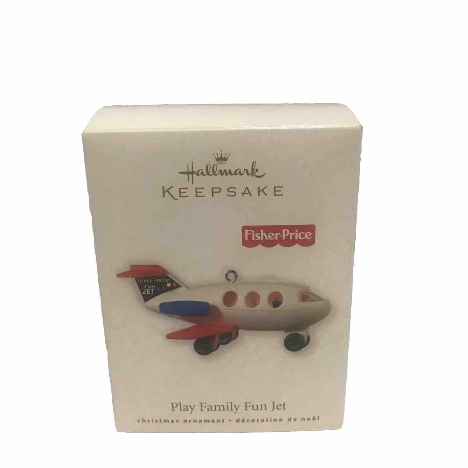 2010 Hallmark Keepsake Ornament Fisher Price Play Family Fun Jet 2010 Hallmark Keepsake Ornament Fisher Price Play Family Fun Jet