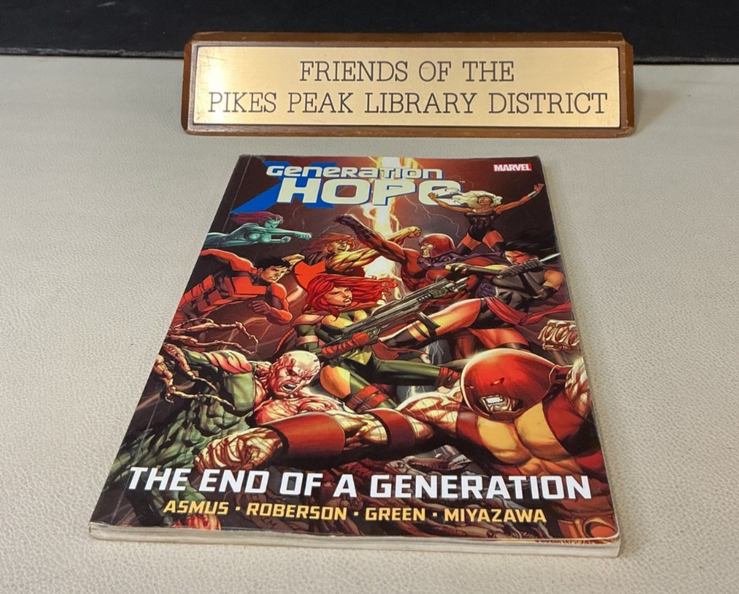 X-MEN GENERATION HOPE: THE END OF A GENERATION ~ TPB Graphic Novel ~ Ex-Library X-MEN GENERATION HOPE: THE END OF A GENERATION ~ TPB Graphic Novel ~ Ex-Library