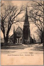 c1900s Greenfield, Massachusetts Postcard 