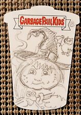 WEIRD WENDY/HAGGY MAGGIE OFFICIAL SKETCH CARD GPK 2014 TRASH CAN CUT NEIL CAMERA picture