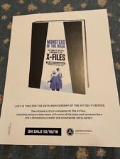 X-Files Monsters Of the Week 11x14 poster , two sided poster, new picture