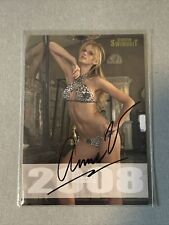 ANNE V VYALITSYNA 2008 SPORTS ILLUSTRATED SI SWIMSUIT (VERSION A) Autograph AUTO picture