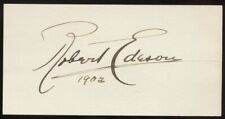 Robert Edeson d1931 signed autograph 1x3 Cut Vaudeville Actor of the Silent Era picture