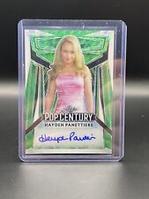 2023 Leaf Pop Century Hayden Panettiere Autograph Card - Green Wave 5/5 Ebay 1/1 picture