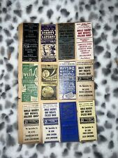 Vintage Matchbook Covers Lot of 24 picture