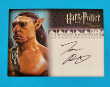Harry Potter - Jason Piper as the voice of Bane autograph trading card Artbox picture