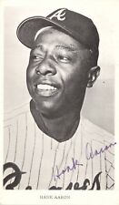 Hank Aaron Signed Photo - Autograph - Baseball Hall of Famer - Autographs of Fam picture