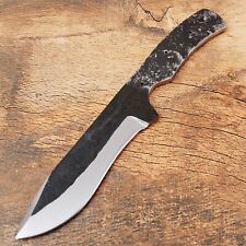 CUSTOM  FORGED  Carbon Steel Blank Blade Skinner Knife Knife Making Supplies 224 picture