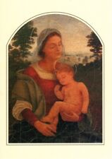 Madonna Mary Baby Jesus Birth of Christ Hallmark Christmas Postcards - Set of 9 picture