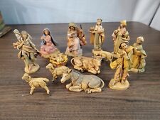 Vintage Fontanini Depose Italy Nativity Figures- 14 Pieces Different Eras Loose picture
