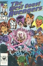 West Coast Avengers (1985) #2 Direct Market VF. Stock Image picture