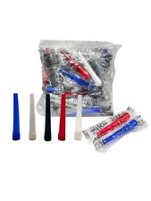 HookahJohn Hookah Hose Mouth Tips, 100 Disposable Individually Wrapped (Large) picture