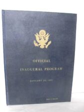 John F Kennedy Jan 20 1961 Official Presidential Inauguration Hardbound Program  picture
