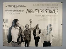 The Doors Poster Johnny Depp Original Promo When You're Strange Documentary 2009 picture