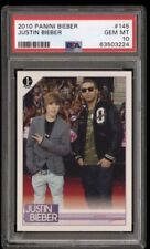 2010 Panini #145 Justin Bieber - Drake PSA 10 RC Rookie Card 1st Print - Low Pop picture
