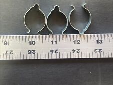 Sturmey Archer Gear Cable Clips 3 Speed Clamp (set of 3) Raleigh Chrome picture
