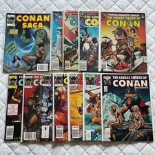 Conan Saga #57, Savage Sword #63, 65, 75, 77, 100, 104, 129, 130, 154, 174, 181 picture