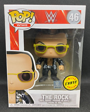 Funko Pop The Rock 46 WWE Limited Edition CHASE Wrestling Vinyl Figure READ picture