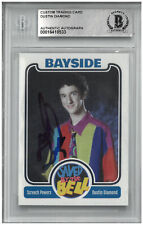 Dustin Diamond Signed Auto Slabbed Custom Saved By The Bell Card Beckett Screech picture