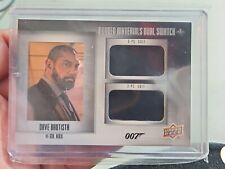 James Bond Villains & Henchmen Bonded Materials Dual Card #BM-21 Dave Bautista picture