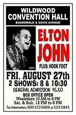 ELTON JOHN 1971 Wildwood NJ CONVENTION HALL POSTER/SIGN by THouse  picture