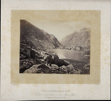 William England, Switerland, Grimsel, Grimselpass and Dark Earhorn Vintage Alb picture