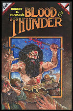 Robert E. Howard's Blood and Thunder Conquest comic REH Rick McCollum art Rare  picture
