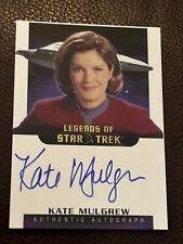 Star Trek Inflexions Kate Mulgrew Autograph Legends Of Star Trek Auto NM picture
