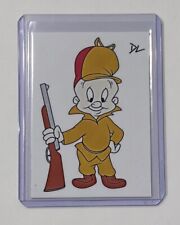 Elmer Fudd Limited Edition Artist Signed “Looney Tunes” Trading Card 1/10 picture