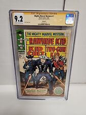 1968 Mighty Marvel Western 1 CGCSS 9.2 Signature Stan Lee Northland Pedigree picture