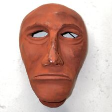 Red Clay Mask Very Unusual, And Very Cool Signed Dated 1975 picture