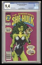 The Sensational She-Hulk #1 CGC 9.4 Newsstand variant John Byrne cover Key picture