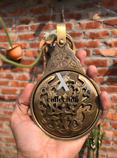 Antique Brass Vintage Astrolabe Arabic Islamic Calendar Globe Navigat Handmade picture