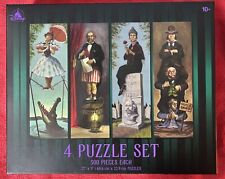 🔥 Disney Haunted Mansion Stretching Room Portraits 4 puzzle 500pcs New SEALED picture