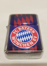 FC Bayern Munich Gasoline Lighter with Metal Coat of Arms Limited Edition  picture