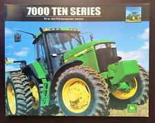 1990s John Deere Tractors Sales Brochure 7810 Advertising Catalog.  picture