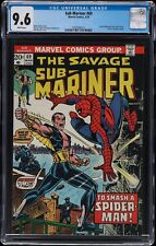 1974 Marvel Prince Namor The Sub-Mariner #69 CGC 9.6 Spider-Man Appearance picture